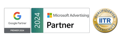 Google Microsoft Partner Datenschutz Badges