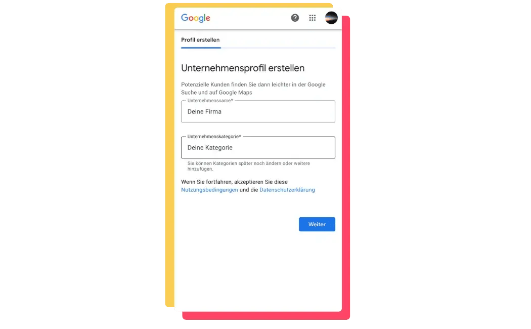 unternehmen anmelden bei google maps 